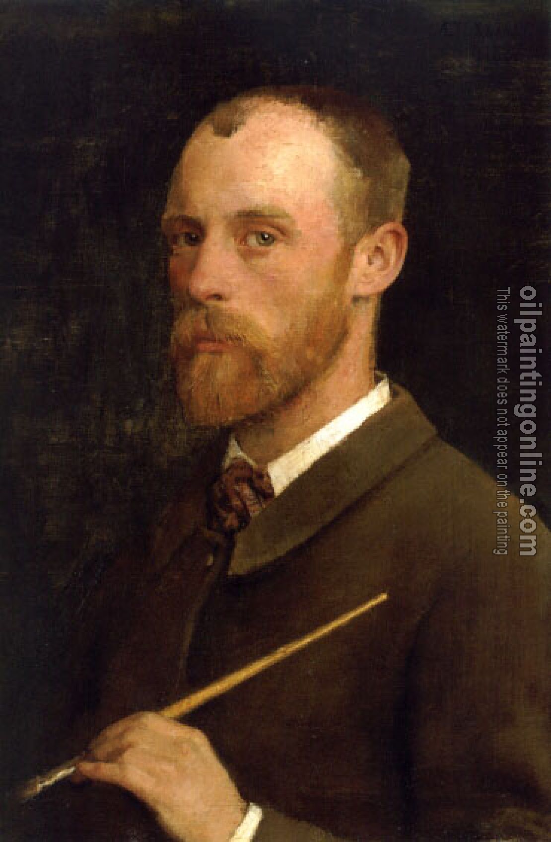 Sir George Clausen - Portrait of the Artist